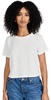 Soft Fade Cotton Boxy Crop Tee