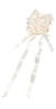 Long Rosette Bow Brooch