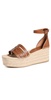 Ines Cage Wedge Espadrilles 80mm