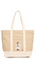 Canvas Bear Medium Tote