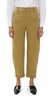 Cotton Gabardine Curved Chino Pants