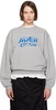 Gray Graphic Crewneck Sweatshirt