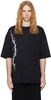 Black Dieter Printed High-Comfort T-shirt