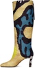 SSENSE Exclusive Yellow & Blue Wandler Edition Isa Long Boots