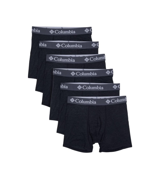 Columbia Amazon Exclusive 6 Pack Performance Boxer Brief