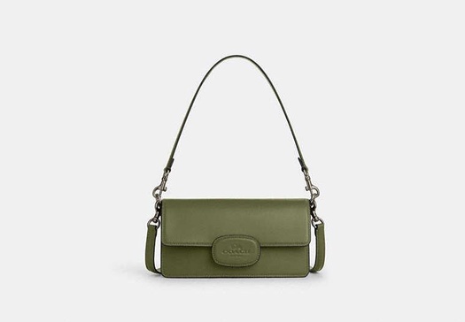 Eliza Flap Crossbody With Leather Covered Closure