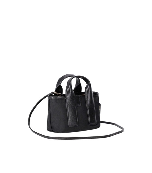 Furla Piuma Mini Colorblock Black Vetiver Crossbody Bag