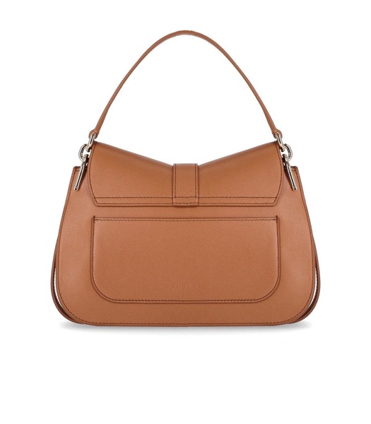 Furla Flow M Brandy Handbag