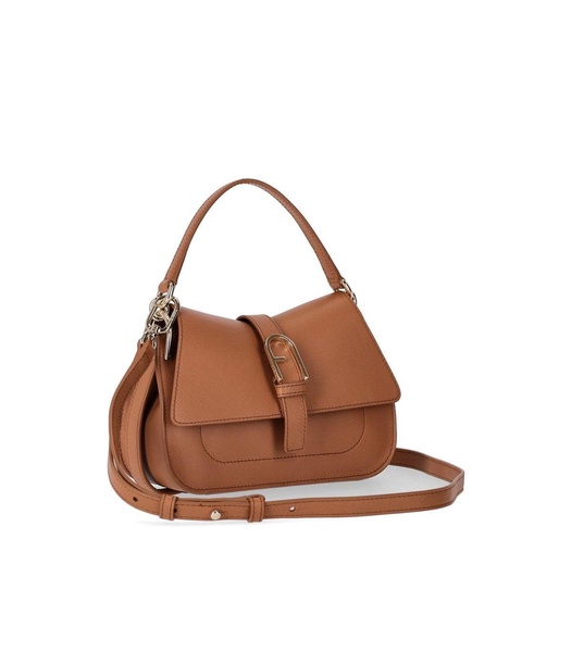 Furla Flow Mini Brandy Handbag