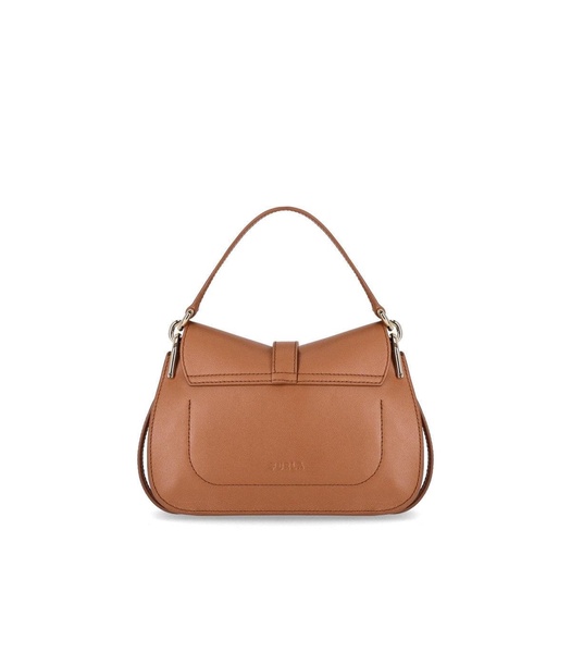 Furla Flow Mini Brandy Handbag