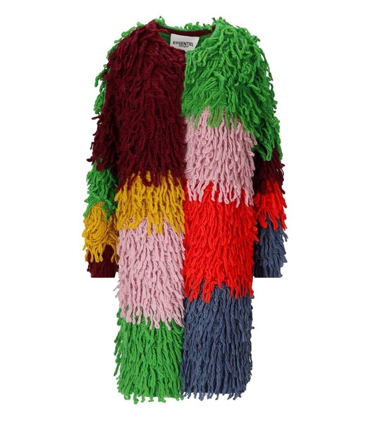 Essentiel Antwerp  Gingle Multicolored Maxi Cardigan