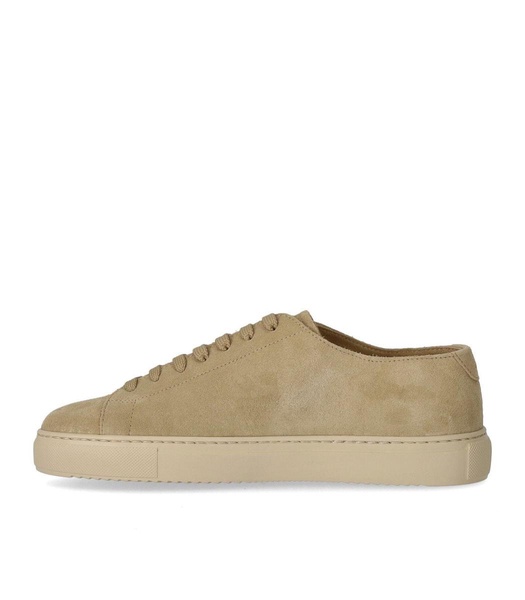 Doucal's Beige Suede Sneaker