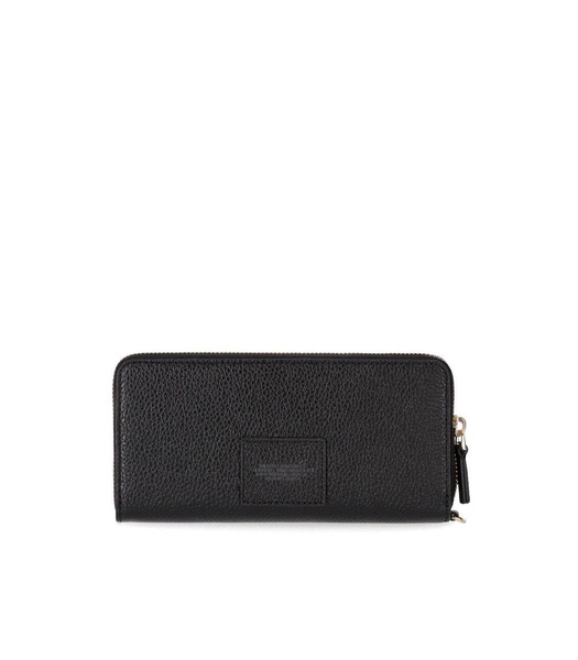 marc jacobs the leather continental black wallet