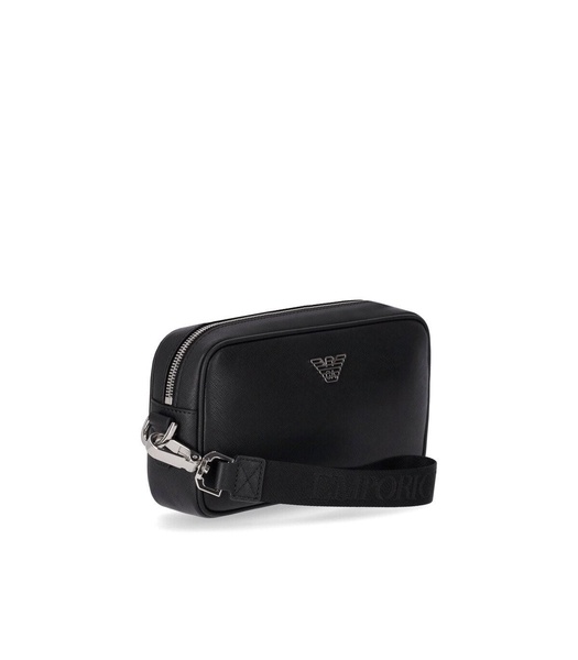 emporio armani black toiletry bag