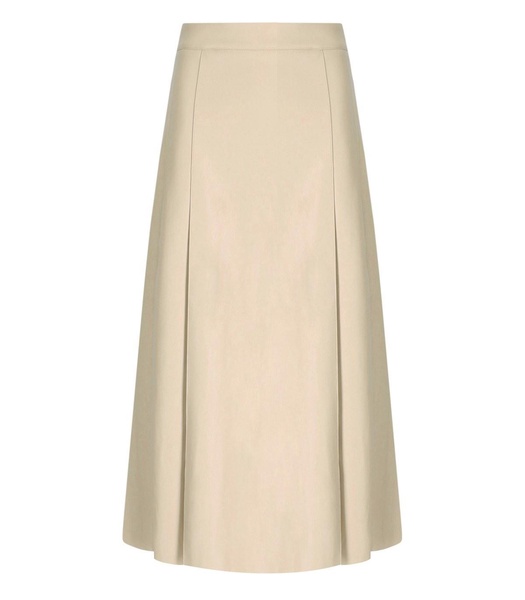 Essentiel Antwerp  Geeuw Cream Midi Skirt