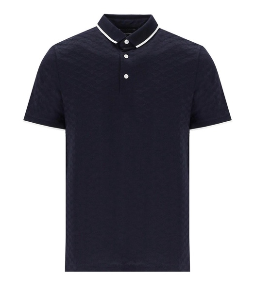 Emporio Armani  Navy Blue Polo Shirt