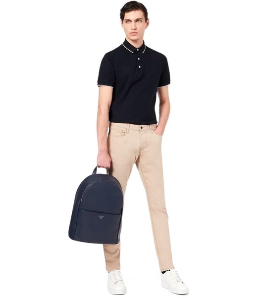 Emporio Armani  Navy Blue Polo Shirt