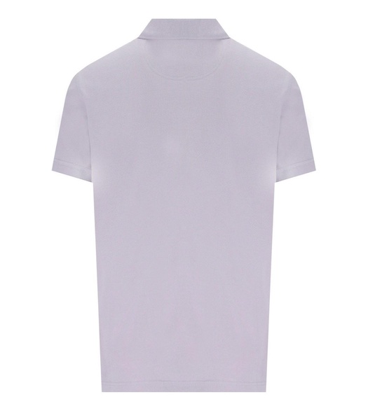 Barbour  Tartan Pique Lilac Poloshirt