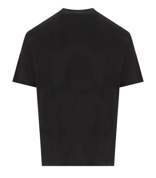 emporio armani black t-shirt with logo