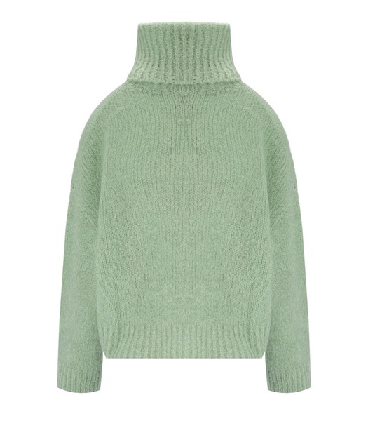 Essentiel Antwerp  Griffin Green Turtleneck Jumper