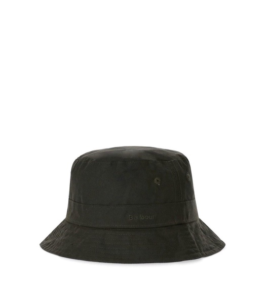 barbour belsey wax olive green bucket hat