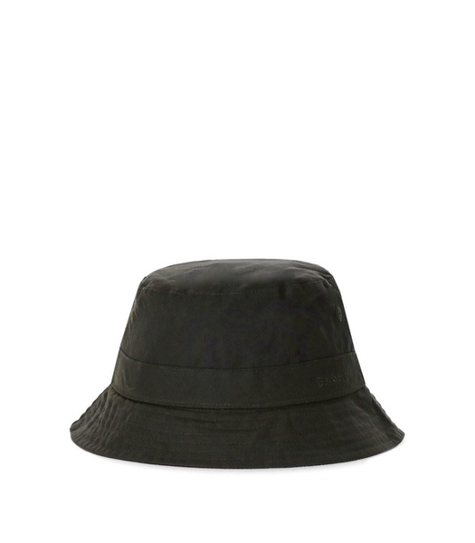 barbour belsey wax olive green bucket hat