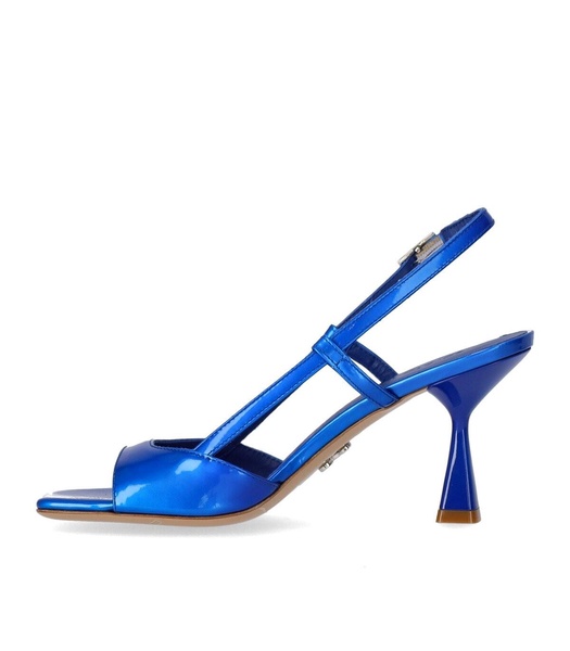 sergio levantesi ilenia electric blue heeled sandal