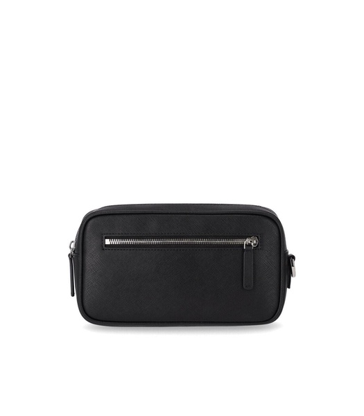 emporio armani black toiletry bag