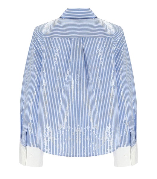 essentiel antwerp giuliano light blue shirt