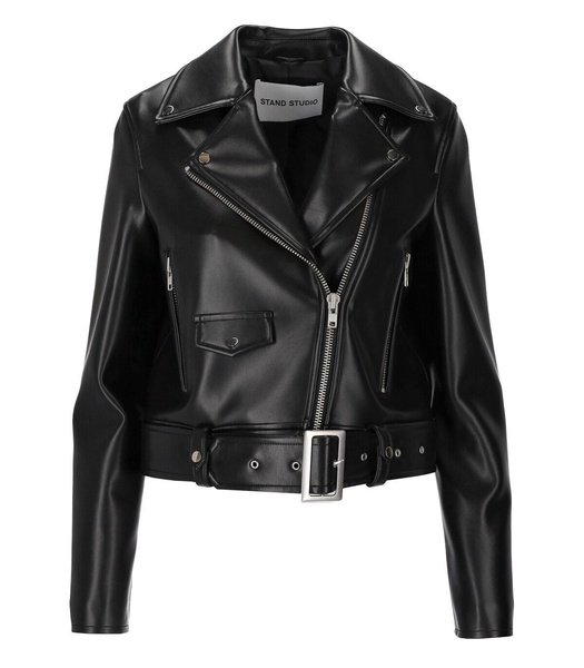 Stand Studio  Biker Esmeralda Black Biker Jacket