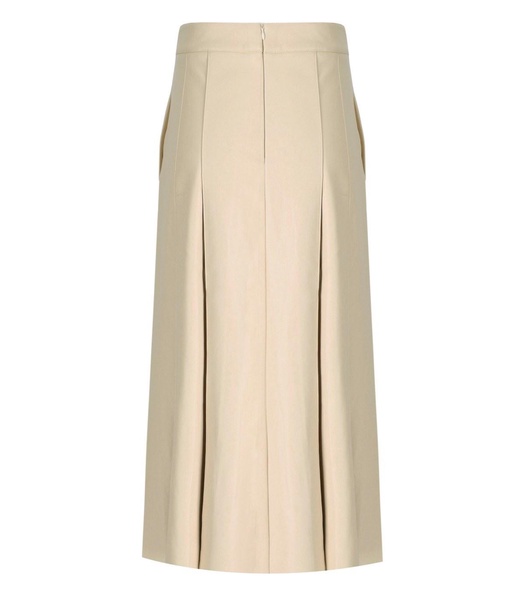 Essentiel Antwerp  Geeuw Cream Midi Skirt