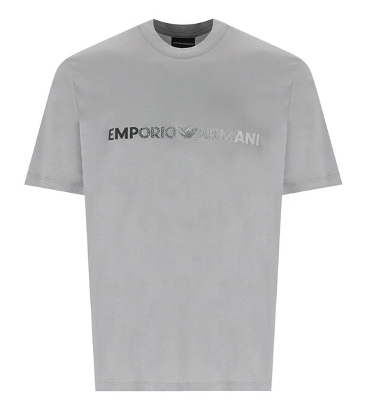 Emporio Armani  Grey T-Shirt With Logo