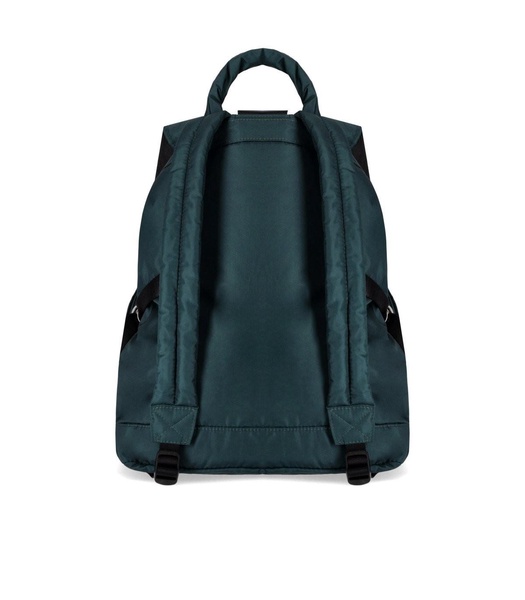 ganni tech green backpack