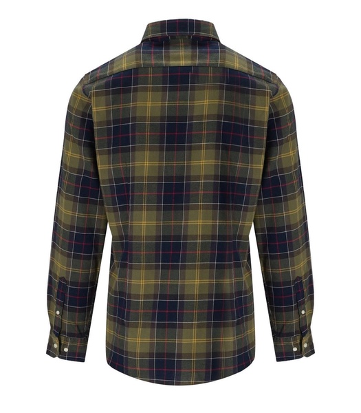 Barbour  Fortrose Tartan Green Blue Shirt