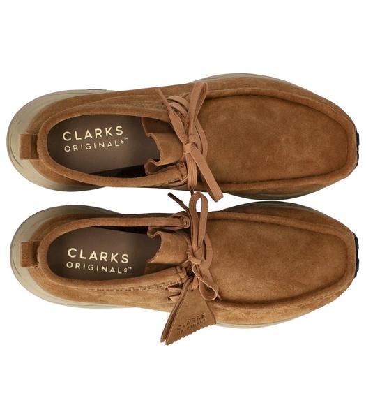 Clarks  Wallabee Eden Light Brown Ankle Boot