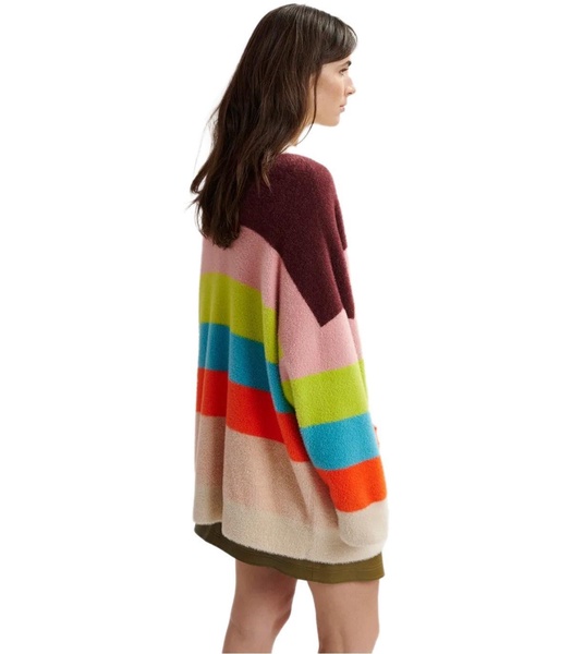 essentiel antwerp gaan multicolored cardigan