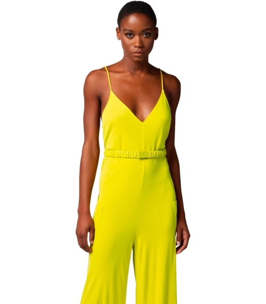 elisabetta franchi cedar belted jumpsuit