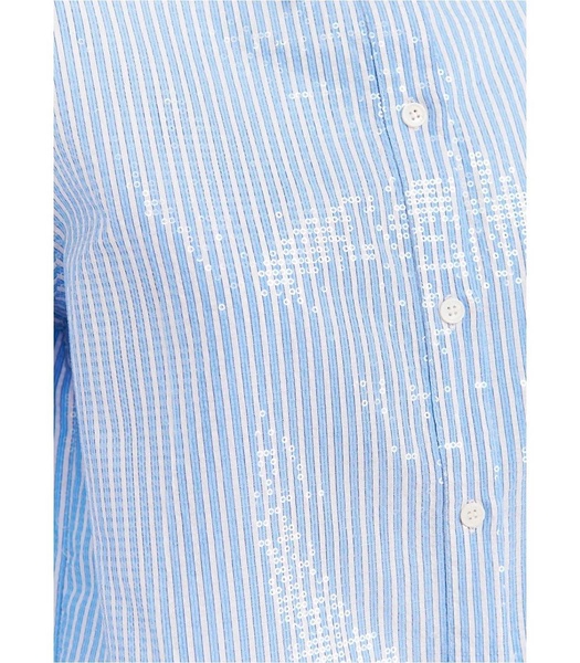 essentiel antwerp giuliano light blue shirt