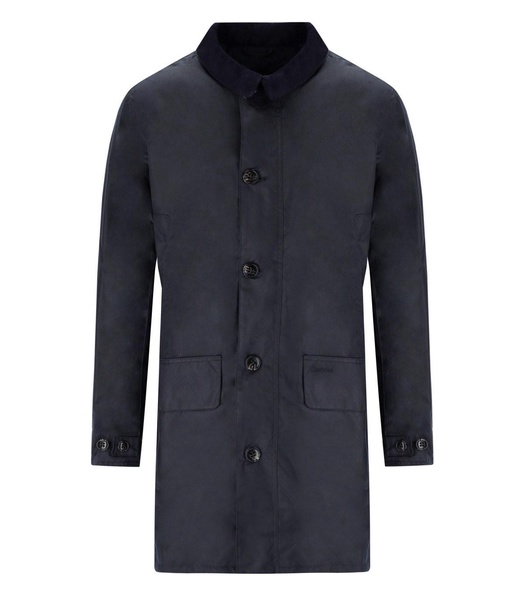 barbour mac navy blue jacket