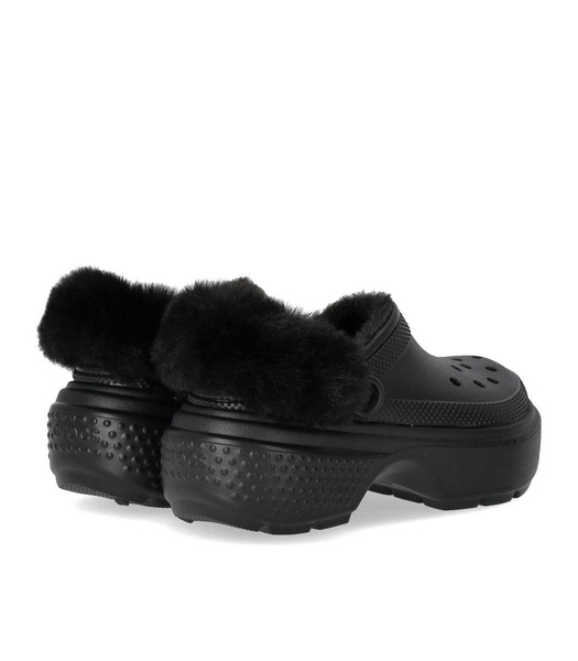 Crocs Stomp Lined Black Clog