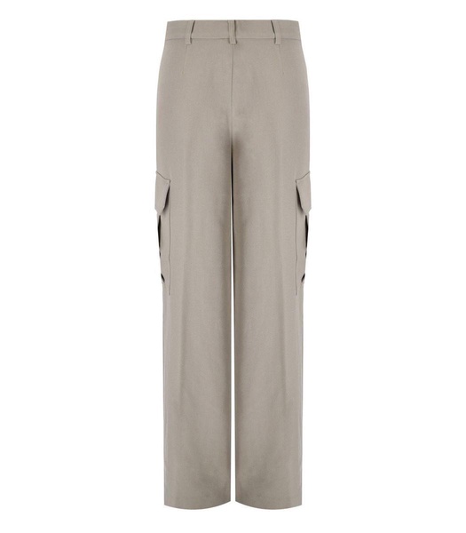 Stine Goya Olani Beige Wide Leg Trousers