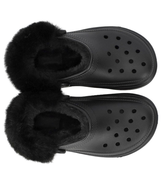 Crocs Stomp Lined Black Clog