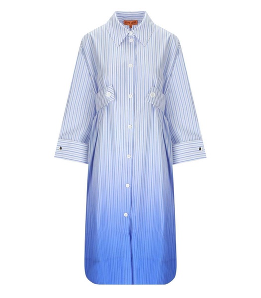 Stine Goya Rionna Light Blue Striped Dress