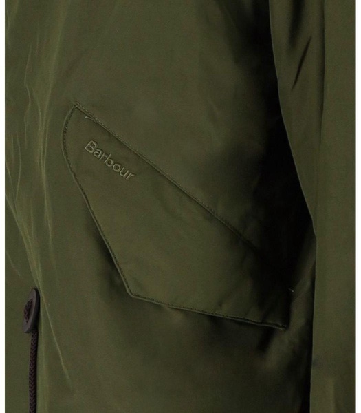 Barbour X Baracuta Mods Casual Beech Green Parka