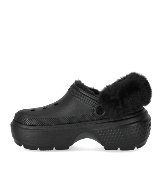 Crocs Stomp Lined Black Clog