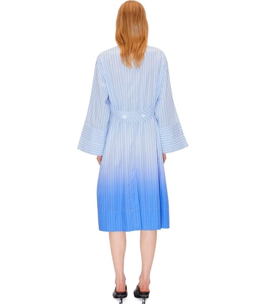 Stine Goya Rionna Light Blue Striped Dress