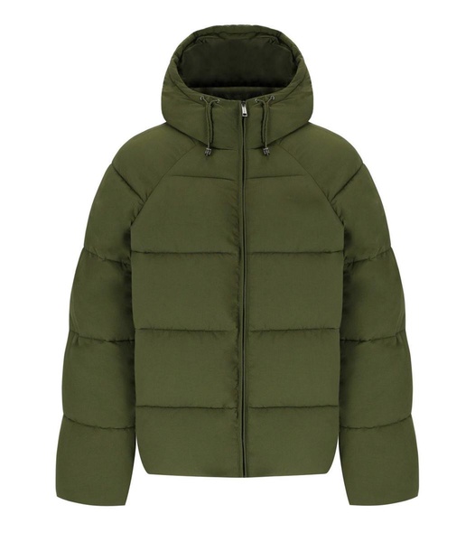 Daily Paper Relaxed Green Hooded Padded Jacket