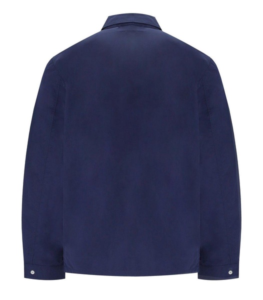 Woolrich Crinkle Blue Shirt Style Jacket