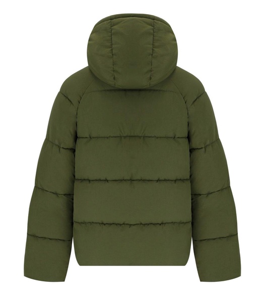 Daily Paper Relaxed Green Hooded Padded Jacket