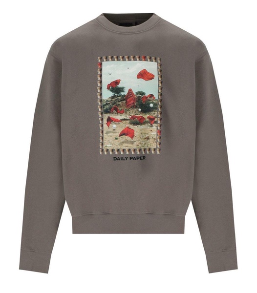 Daily Paper Rashad Taupe Sweatshirt